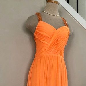 Bridesmaid dress w/ open back